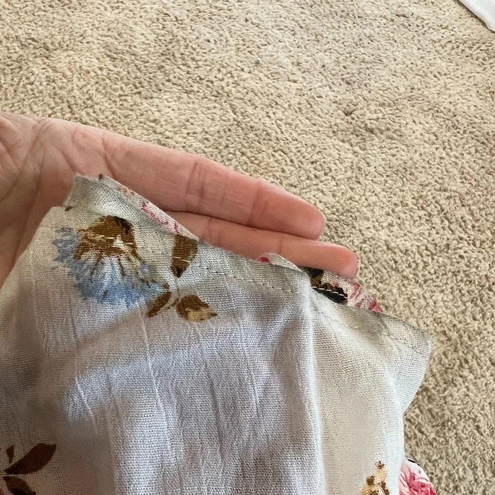 Flower Cream Maxi Dress - Picture 6 of 12